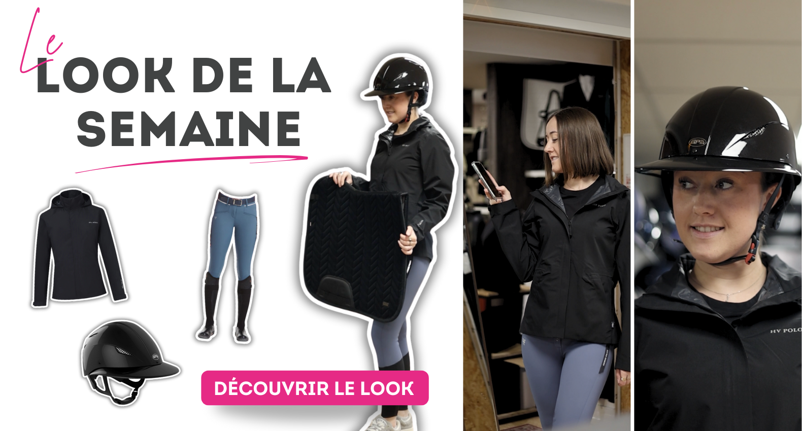 Look de la semaine 9 West Cheval Mobile